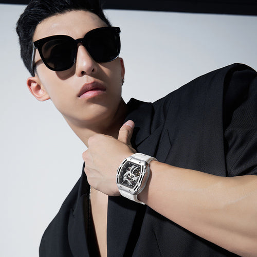 Urban Elite Phantom X - Montre Automatique Squelette